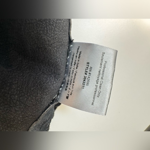 MLV Mayren Lee VirayxRevolve 100%Goat Suede genuine leather Black Dress - Size M - Picture 6 of 9